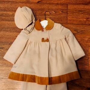 Vintage Sears Toddler Size 4 Tan